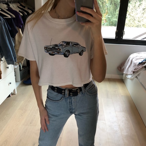 Brandy Melville Tops - Brandy Melville car shirt/ Samantha